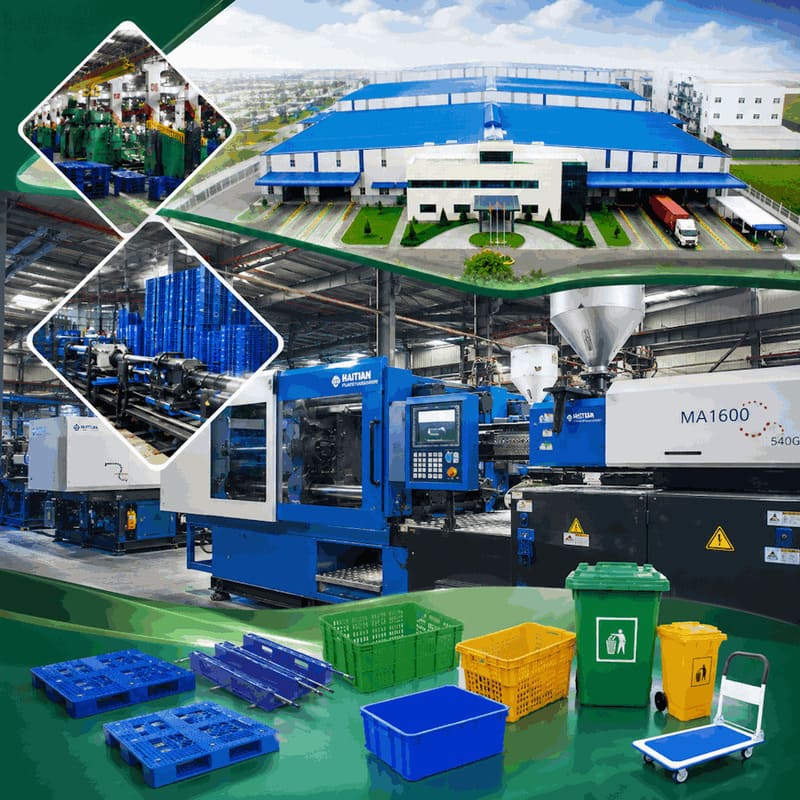 Nhà máy và sản phẩm nhựa công nghiệp Thiên Trường DHT