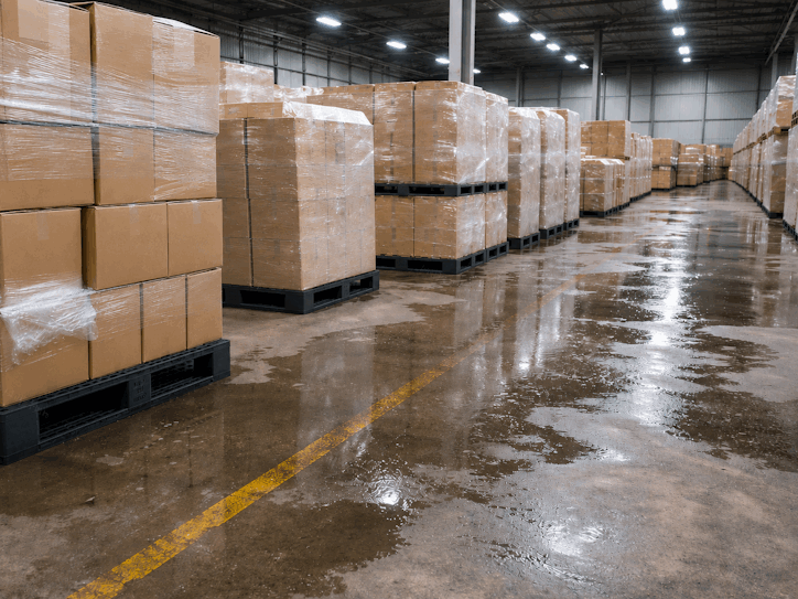 Pallet nhựa lót sàn