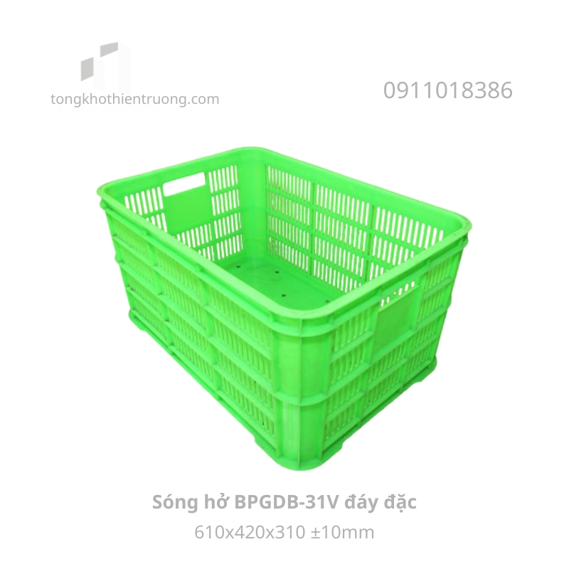 Sóng hở BPGDB-31V đáy đặc