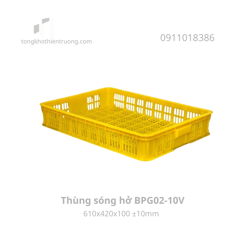 Thùng sóng hở BPG02-10V