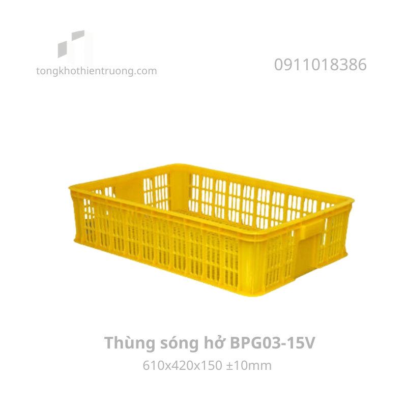 Thùng sóng hở BPG03-15V