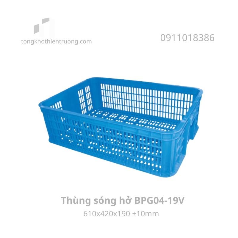Thùng sóng hở BPG04-19V