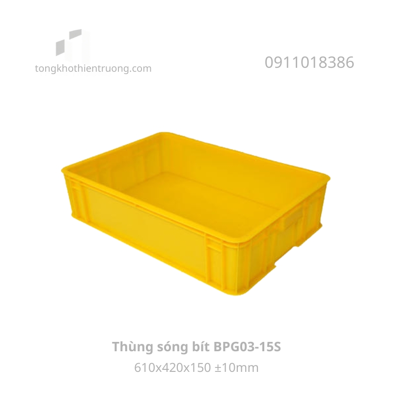 Thùng sóng bít BPG03-15S