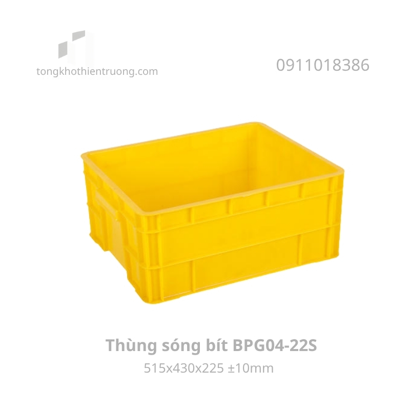 Thùng sóng bít BPG04-22S